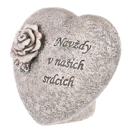 Kamenné dekorace na hrob